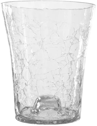 AzaliaDesign Macetero de cristal transparente, 14 cm, orquídeas, orquídeas, orquídeas, de cristal, 14 cm de diámetro, 17 cm de alto