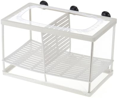 Fischzucht Brutkasten Netz Hängende Frittieren Baby Fisch Brutkasten Isolation Box Aquarium Zubehör XL