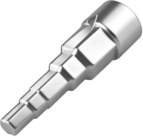Llave de Radiador Escalonada Universal 1/2 para Fontanería y Radiadores | Llave Radiado con 5 Escalones para Desmontar Válvulas de Calefacción de Diferentes Tamaños