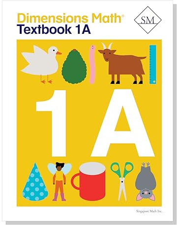 Dimensions Math Textbook 1A | Singapore Math Inc. [Paperback]