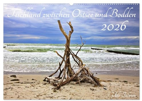 Fischland zwischen Ostsee und Bodden (Wandkalender 2026 DIN A2 quer), CALVENDO Monatskalender: Faszinierende Bilder einer Ostseehalbinsel (CALVENDO Natur)