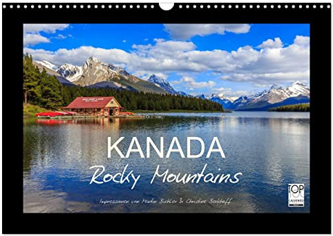 KANADA - Rocky Mountains (Wandkalender 2026 DIN A3 quer), CALVENDO Monatskalender: Bilderreise durch eine faszinierende Bergwelt (CALVENDO Natur)