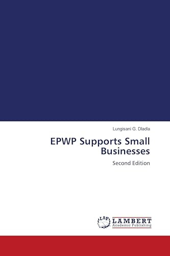 EPWP Supports Small Businesses: Second Edition
