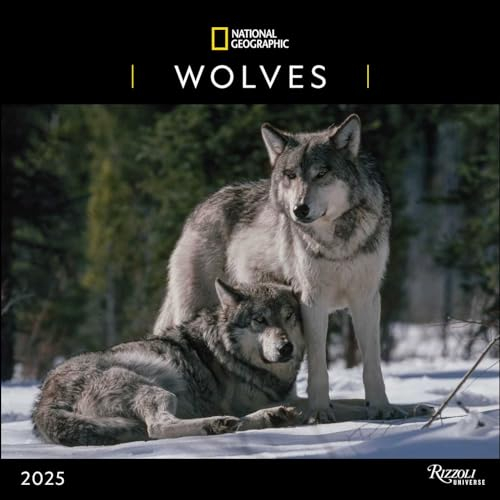 National Geographic: Wolves 2025 Wall Calendar