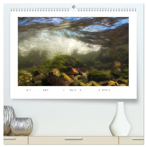 Unter Wasser in Bächen und Flüssen (hochwertiger Premium Wandkalender 2026 DIN A2 quer), Kunstdruck in Hochglanz: Erleben Sie in 13 außergewöhnlichen ... heimischer Bäche und Flüsse. (CALVENDO Natur)