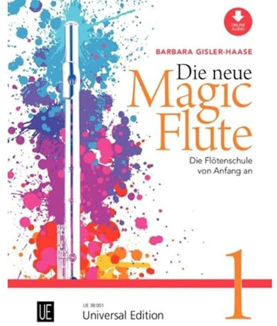 Die neue Magic Flute Band 1 - Version 2024: Flöte, teilweise mit Klavier- oder Online-Audio-Begleitung. Ausgabe inkl. Play-Along.
