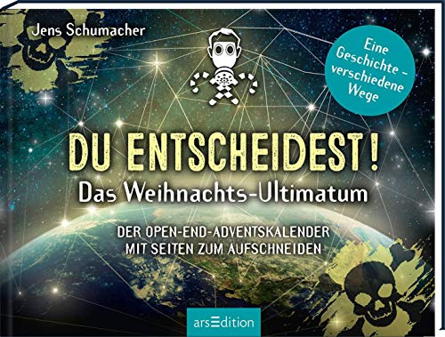 Du entscheidest! Das Weihnachts-Ultimatum: Der Open-end-Adventskalender mit Seiten zum Aufschneiden von Jens Schumacher | Das Original: für alle Fans von Escape-Spielen und Gamebüchern