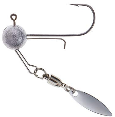 Balzer Shirasu Spinner Jig - 2 Jighaken mit Spinnerblatt, Größe/Gewicht:Gr. 1 / 3g