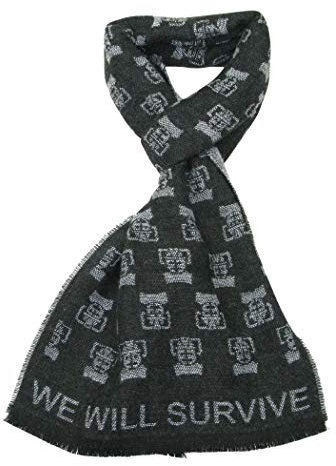 DOCTOR WHO Écharpe Cybermen - Produit officiel BBC par LOVARZI - Cadeaux Dr Who
