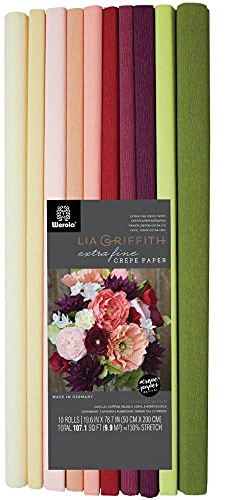 Lia Griffith Extra feines Krepppapier, 10 Stück, 10 Stück