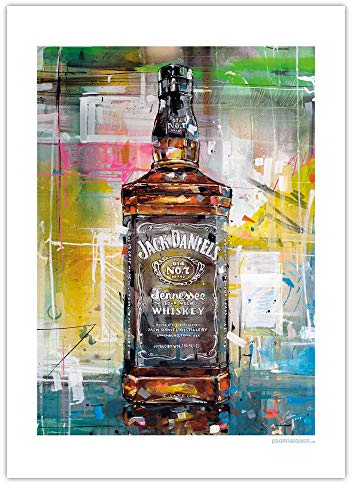 JosHoppenbrouwers Jack Daniels Poster, 50 x 70 cm, ungerahmt