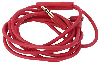 zhiwenCZW Ersatz-Audio-Kabel Kabel mit Inline-Mikrofon und Steuerung für -Beats von Dr. DRE Solo -Studio Pro Detox-Kopfhörer