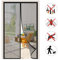 Zanzariera Magnetica per Porte con Calamite Si Chiude da Sola Tenda Zanzariera Magnetica Anti Zanzare Insetti Zanzariera Facile da Installare per Balcone Terrazze-Black A|| 70x200cm(27x78inch)
