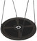 Rebo® Nest Swing Seat - Super XL | Outdoor Toys | Tough, Durable Construction, Supplied with Ropes and Fastenings, Universal Fittings - Fits Most Swing Frames Black