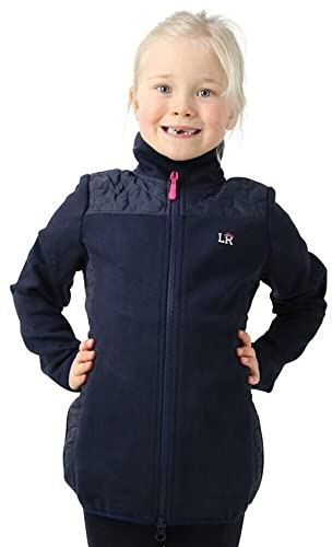 Little Rider - Veste d´équitation SOPHIA - Enfant (9-10 ans) (Bleu marine/Rose)
