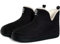 GURGER Botas Casa Hombre Mujer Zapatillas de Casa Invierno Altas Pantuflas de Casa Zapatillas de Estar Botines Cerradas Forro de Cálido Negro 38 39