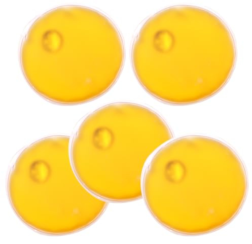 HI FINE CARE Snap Click Hand Warmer, 5 Pack (Orange), Reusable, Instant Heat, Outdoor Living