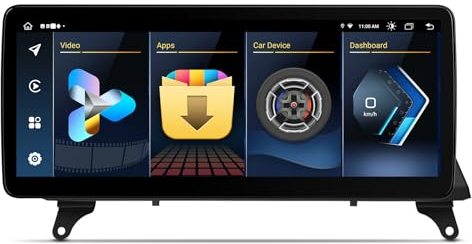 XTRONS 12.3 Zoll HD IPS Android 14 Autoradio Octa Core 4GB 64GB 4G LTE Car Play Android Auto Bluetooth GPS WLAN Optional DAB OBD TPMS DVR AHD Kamera Für BMW X5 E70 X6 E71 CIC System Linkslenker