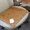 Rurunklee Cojín de Asiento de Perlas de Madera, Bolas de Madera, Masaje, Asiento de Madera, universa_l Alfombrilla Natural, 43,5 x 43 cm