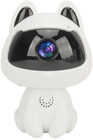 VBESTLIFE Indoor Security Camera, HD 1080P 2MP 2.4Ghz WiFi Security Camera, Two Way Talk, Night Vision, Motion Detection, Alarm Clock, for Home Security
