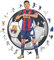Iconic Puzzles, Barcelona, Lewandoski, 100% ökologisch nachhaltiges Holzpuzzle mit offizieller Lizenz, Größe M, 270 Teile