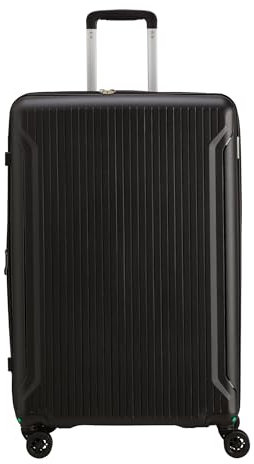 CARPISA - WING GO. Großer starrer Trolley, Größe L (49x76x31) aus recyceltem und zertifiziertem Polypropylen. SUPER LEICHT. Doppelte abnehmbare Räder. Erweiterbare Seite. TSA-Vorhängeschlossversc