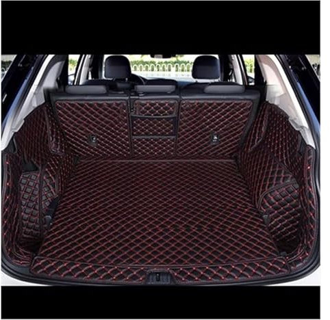 EIDASH Maletero Forro para VW para T&iguan L 2017-2022 Esteras para Maletero De Coche Protector Antisuciedad De Cuero Bandeja Revestimiento De Carga(5)