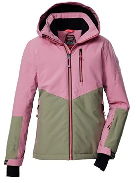 Killtec Mädchen Ksw 207 Grls Ski Jckt Skijacke/Funktionsjacke mit Kapuze und Schneefang
