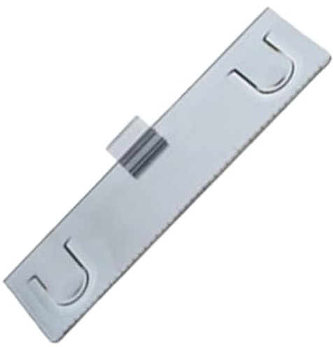 1PC Document Holder for Typing 3x9.5 Clip On Grey Plastic Monitor Document Holder for Laptop, Tablet or PC When Working, Studying