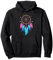 Leuchtender Traumfänger Pullover Hoodie