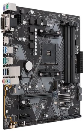 Carte Mere pc Fit for ASUS Prime B450M-A Carte mère B450M AM4 DDR4 64G MTX Prise en Charge des processeurs Ryzen 5 5600G 5700 5300G 3900 1500