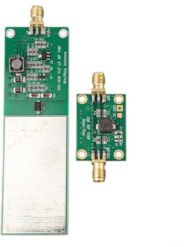Aktive Antenne für Mini Whip für HF VLF LF Empfang 10kHz bis 30MHz High Gain Portable Radio Scanner