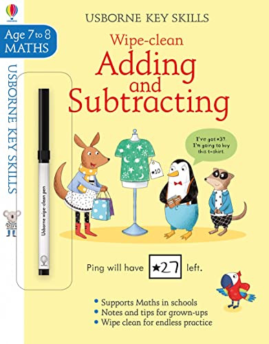 Wipe-Clean Adding and Subtracting 7-8 (Key Skills): 1
