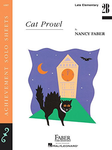Cat Prowl: Late Elementary-Level 2b Piano Solo