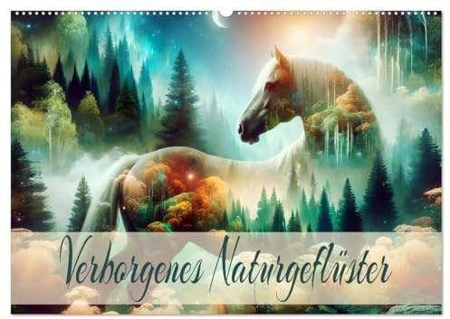 Verborgenes Naturgeflüster (Wandkalender 2026 DIN A2 quer), CALVENDO Monatskalender: Ein ganzes Jahr Wanderung durch harmonische Natur, erstellt mit KI. (CALVENDO Natur)