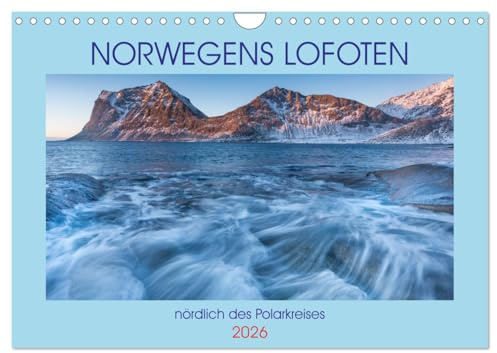 Norwegens Lofoten (Wandkalender 2026 DIN A4 quer), CALVENDO Monatskalender: Nordnorwegens Inselgruppe der Lofoten. (CALVENDO Orte)