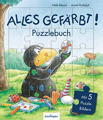 Der kleine Rabe Socke: Alles gefärbt! - Puzzlebuch
