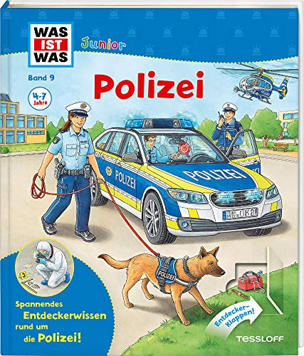 WAS IST WAS Junior Band 9. Polizei: Spannendes Entdeckerwissen rund um die Polizei! (WAS IST WAS Junior Sachbuch, Band 9)