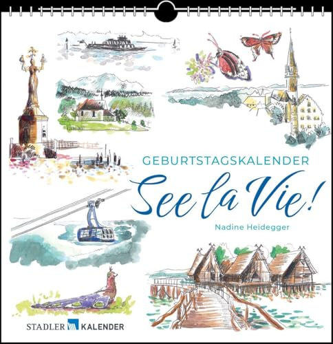 See La Vie: immerwährender Geburtstags- und Tischkalender