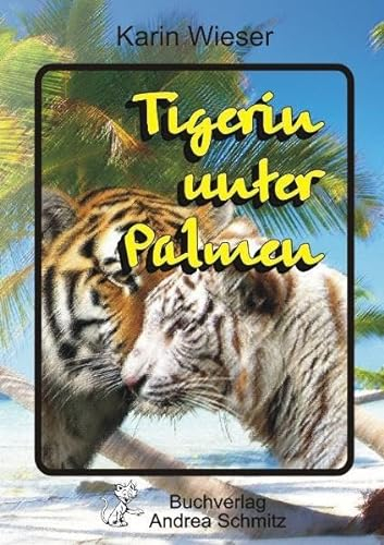 Tigerin unter Palmen