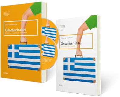 Griechisch aktiv – Set: Lehr- und Arbeitsbuch, Schlüssel zu den Übungen, zwei mp3-CDs und eine Lernkarte