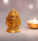Purpledip Rare Collection Messing-Statue Mukhalingam – Lord Shiva mit vier Gesichtern (10922)