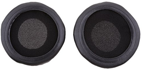 Sharplace 1Paar Ersatz PU Ohrpolster Schwarz 60mm für Kopfhörer