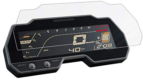 Speedo Angels Displayschutzfolie Tachoschutzfolie für YAMAHA MT-125 (2020+) 1 x Ultra Clear & 1 x Anti Glare