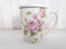 Arinosa Teetasse Teebecher Rosen Rosa Landhaus mit Deckel und Sieb 300 ml