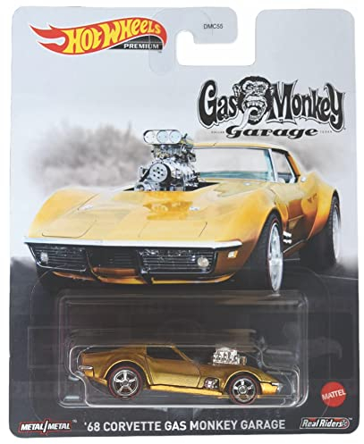 Hot Wheels '68 Corvette Gas Monkey Garage - Auto - Toyauto - Corvette - Kinder - Unisex - Maßstab 1:64