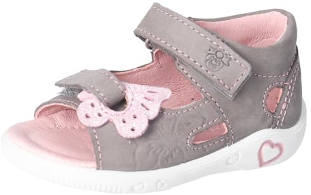 RICOSTA Mädchen Sandalen Silvi, Kinder Lauflernschuhe, Weite: Mittel