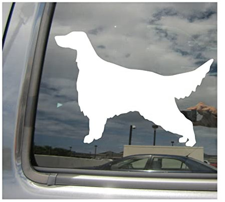 myrockshirt Irish Setter Hund Dog Hunde - Purebred Aufkleber Autoaufkleber Lack Scheibe ca.17 cm Sticker