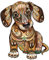 Blumuze Dachshund Wooden Jigsaw Puzzles 200pcs, Unique Shaped Animal Puzzles for Adults & Kids, Dog Theme with Wood Gift Box, M-30 * 25cm