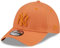 New Era 39Thirty Stretch Cap - New York Yankees orange - M/L